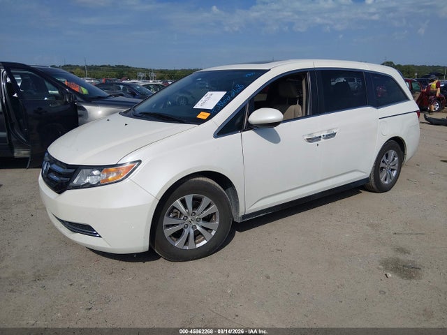 45862268 :رقم المزاد ، 5FNRL5H64GB108699 vin ، 2016 Honda Odyssey Ex-l مزاد بيع