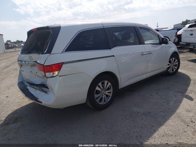 45862268 :رقم المزاد ، 5FNRL5H64GB108699 vin ، 2016 Honda Odyssey Ex-l مزاد بيع
