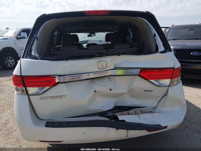 45862268 :رقم المزاد ، 5FNRL5H64GB108699 vin ، 2016 Honda Odyssey Ex-l مزاد بيع