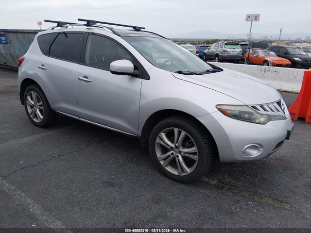 Продажа на аукционе авто 2009 Nissan Murano Le, vin: JN8AZ18WX9W130293, номер лота: 45862310