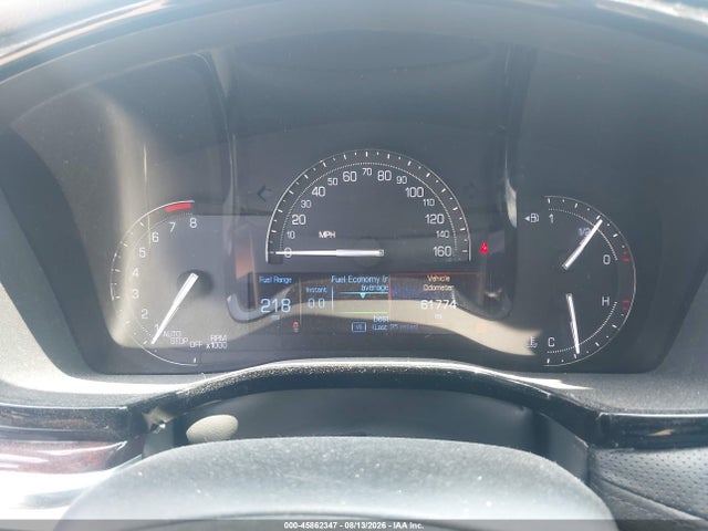 45862347 :رقم المزاد ، 1GYKNBRS9HZ258853 vin ، 2017 Cadillac Xt5 Luxury مزاد بيع