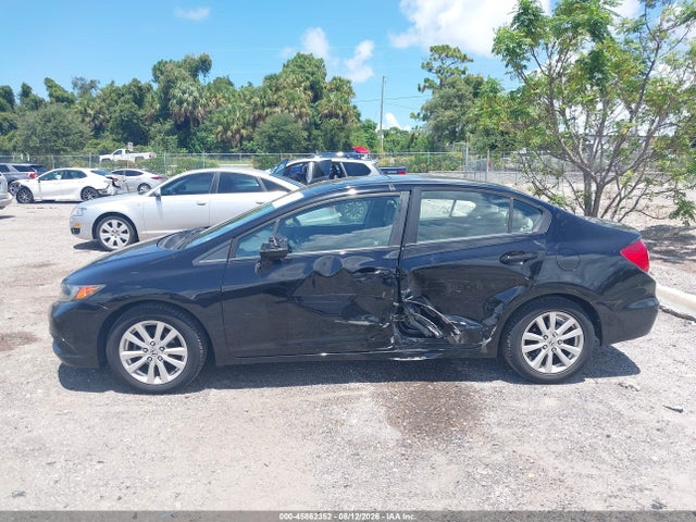 Auction sale of the 2012 Honda Civic Ex, vin: 19XFB2F84CE002620, lot number: 45862352
