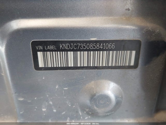 45862391 :رقم المزاد ، KNDJC735085841066 vin ، 2008 Kia Sorento Lx مزاد بيع