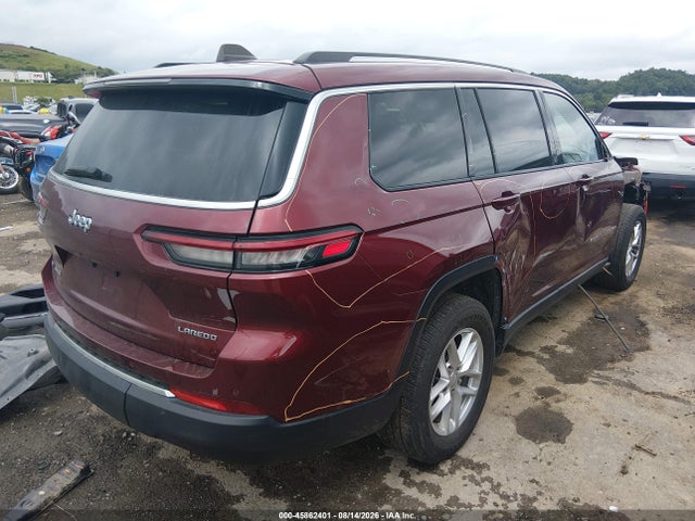 2023 Jeep Grand Cherokee L Laredo 4x4 მანქანა იყიდება აუქციონზე, vin: 1C4RJKAG4P8708453, აუქციონის ნომერი: 45862401