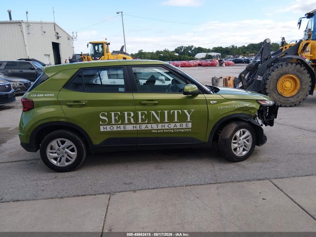 Aukcja sprzedaży 2022 Hyundai Venue Se, vin: KMHRB8A30NU153479, numer aukcji: 45862415