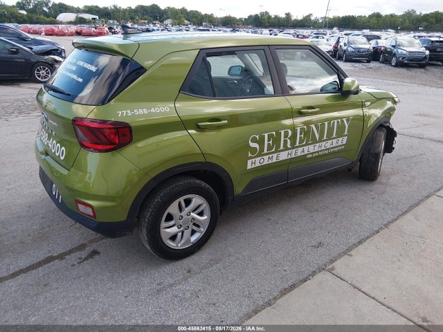 Aukcja sprzedaży 2022 Hyundai Venue Se, vin: KMHRB8A30NU153479, numer aukcji: 45862415