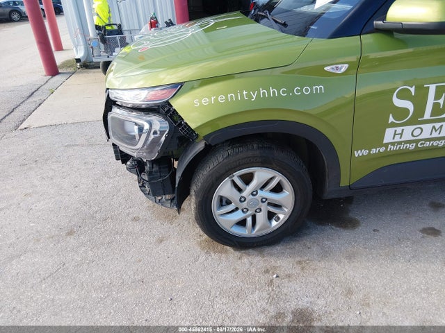 Aukcja sprzedaży 2022 Hyundai Venue Se, vin: KMHRB8A30NU153479, numer aukcji: 45862415