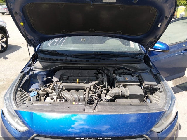 2021 Hyundai Accent Se/sel მანქანა იყიდება აუქციონზე, vin: 3KPC24A61ME147555, აუქციონის ნომერი: 45862432