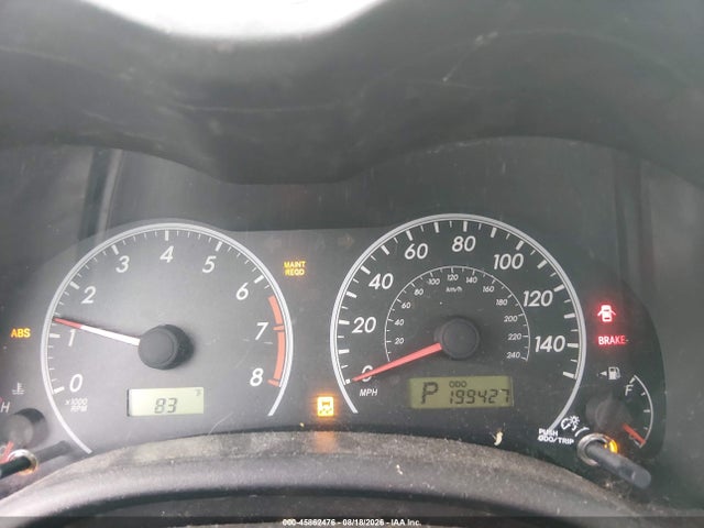 45862476 :رقم المزاد ، 2T1BU4EE9BC752846 vin ، 2011 Toyota Corolla Le مزاد بيع