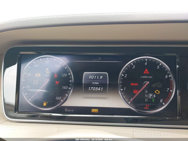 45862502 :رقم المزاد ، WDDUG8CB6EA056170 vin ، 2014 Mercedes-benz S 550 مزاد بيع