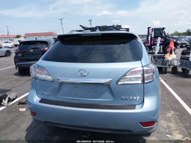 2010 Lexus Rx 350 მანქანა იყიდება აუქციონზე, vin: 2T2BK1BA1AC052366, აუქციონის ნომერი: 45862520