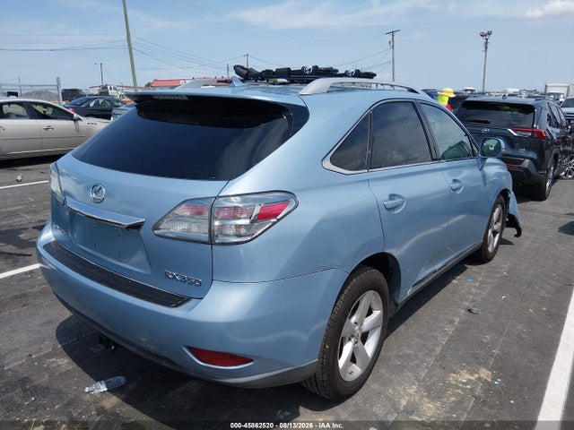 2010 Lexus Rx 350 მანქანა იყიდება აუქციონზე, vin: 2T2BK1BA1AC052366, აუქციონის ნომერი: 45862520