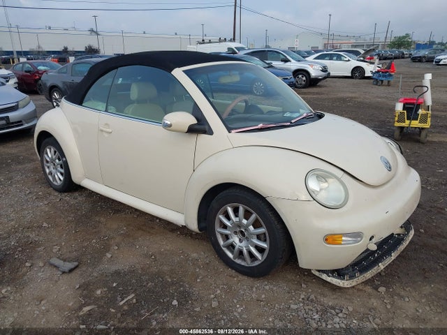 2004 Volkswagen New Beetle Gls მანქანა იყიდება აუქციონზე, vin: 3VWCM31Y74M321976, აუქციონის ნომერი: 45862536
