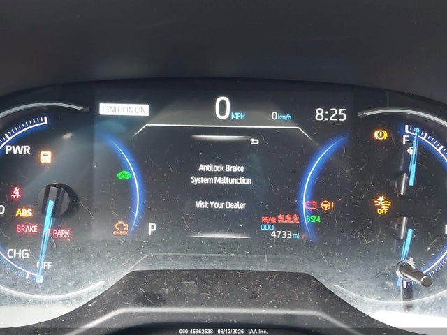 2025 Toyota Rav4 Hybrid Xle მანქანა იყიდება აუქციონზე, vin: 4T3RWRFV6SU208153, აუქციონის ნომერი: 45862538