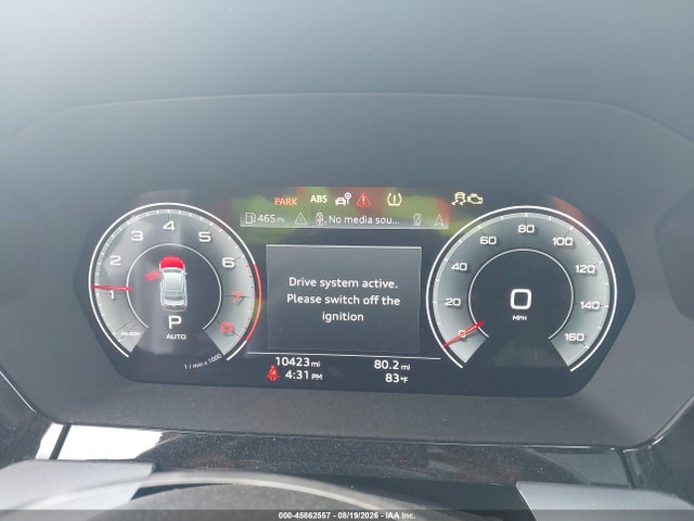 45862557 :رقم المزاد ، WAUHUDGY0SA077780 vin ، 2025 Audi A3 Premium Plus 40 Tfsi Quattro S Tronic مزاد بيع