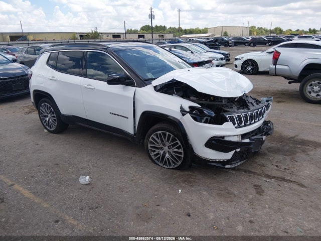 45862574 :رقم المزاد ، 3C4NJDCN6RT592800 vin ، 2024 Jeep Compass Limited 4x4 مزاد بيع