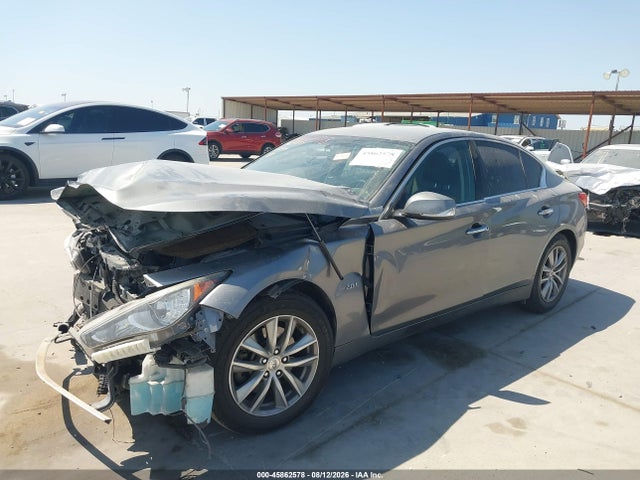 45862578 :رقم المزاد ، JN1CV7AP7HM642449 vin ، 2017 Infiniti Q50 2.0t Base مزاد بيع