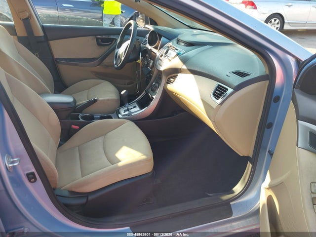 2013 Hyundai Elantra Gls მანქანა იყიდება აუქციონზე, vin: KMHDH4AE2DU753129, აუქციონის ნომერი: 45862601