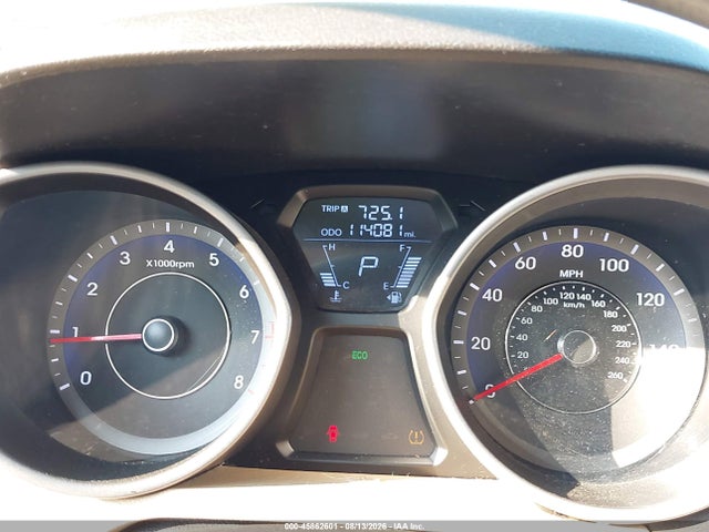 2013 Hyundai Elantra Gls მანქანა იყიდება აუქციონზე, vin: KMHDH4AE2DU753129, აუქციონის ნომერი: 45862601