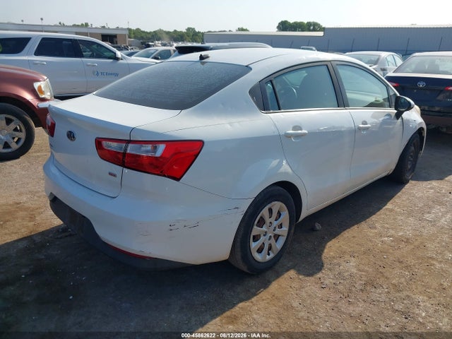 2016 Kia Rio Lx მანქანა იყიდება აუქციონზე, vin: KNADM4A31G6565612, აუქციონის ნომერი: 45862622
