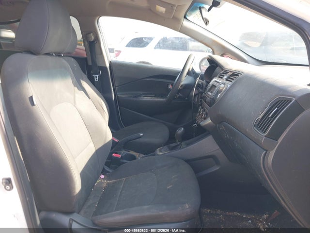 2016 Kia Rio Lx მანქანა იყიდება აუქციონზე, vin: KNADM4A31G6565612, აუქციონის ნომერი: 45862622