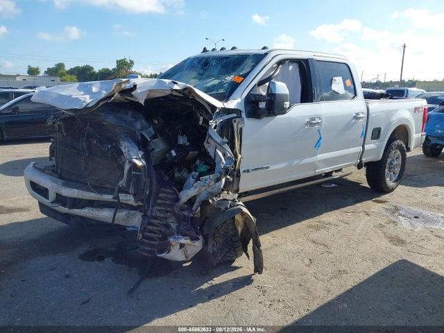 45862633 :رقم المزاد ، 1FT7W2BT2KED32740 vin ، 2019 Ford Super Duty F-250 Srw Platinum مزاد بيع