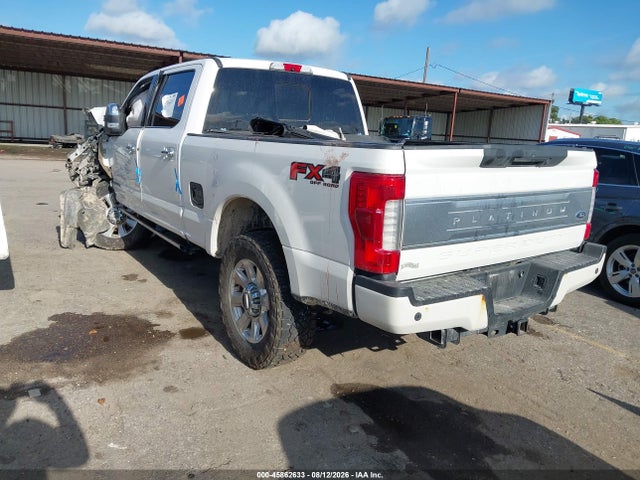 45862633 :رقم المزاد ، 1FT7W2BT2KED32740 vin ، 2019 Ford Super Duty F-250 Srw Platinum مزاد بيع