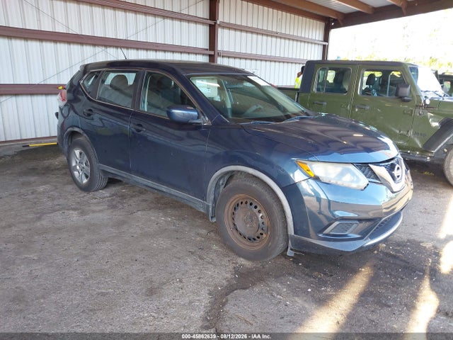 Продаж на аукціоні авто 2016 Nissan Rogue S, vin: KNMAT2MV1GP663222, номер лоту: 45862639