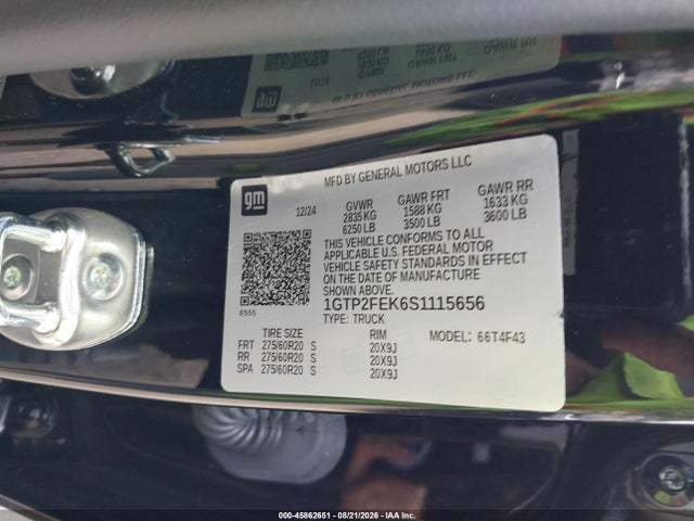 1GTP2FEK6S1115656 GMC Canyon 4wd Denali