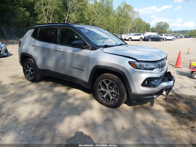 45862662 :رقم المزاد ، 3C4NJDCNXRT168018 vin ، 2024 Jeep Compass Limited 4x4 مزاد بيع