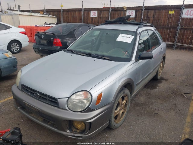Продажа на аукционе авто 2002 Subaru Impreza Outback Sport, vin: JF1GG68582H820401, номер лота: 45862682