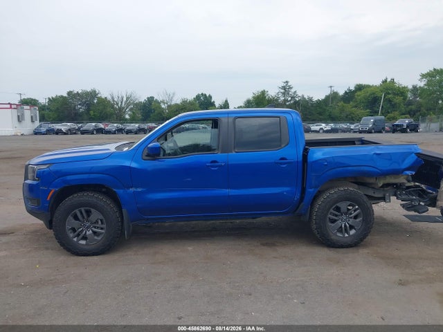 45862690 :رقم المزاد ، 1N6ED1EJ4SN641723 vin ، 2025 Nissan Frontier Sv 4x2 مزاد بيع
