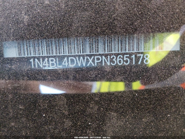 1N4BL4DWXPN365178 Nissan Altima Sv Intelligent Awd