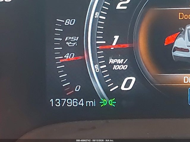 45862742 :رقم المزاد ، 1G1YD2D75E5134676 vin ، 2014 Chevrolet Corvette Stingray مزاد بيع