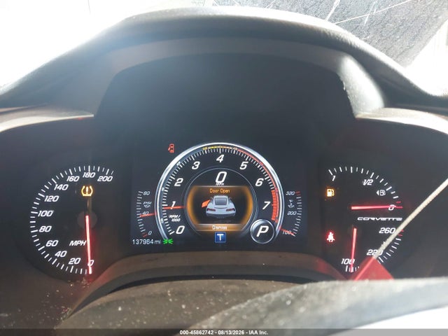 45862742 :رقم المزاد ، 1G1YD2D75E5134676 vin ، 2014 Chevrolet Corvette Stingray مزاد بيع