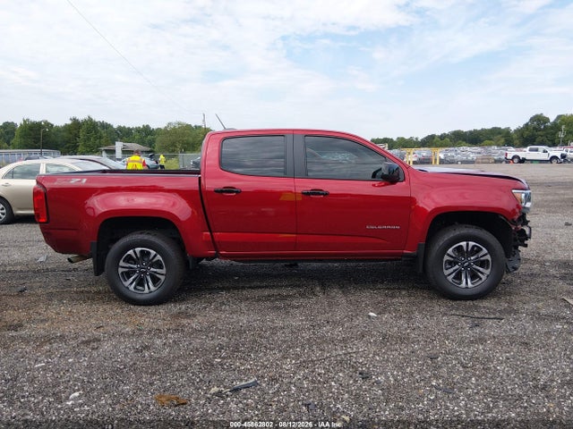 2021 Chevrolet Colorado 2wd  Short Box Z71 მანქანა იყიდება აუქციონზე, vin: 1GCGSDEN5M1221808, აუქციონის ნომერი: 45862802