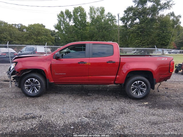 2021 Chevrolet Colorado 2wd  Short Box Z71 მანქანა იყიდება აუქციონზე, vin: 1GCGSDEN5M1221808, აუქციონის ნომერი: 45862802