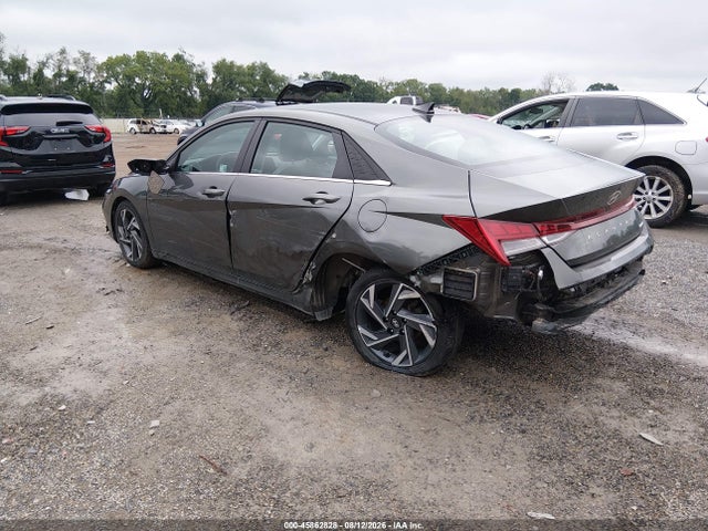 45862828 :رقم المزاد ، KMHLP4DG4SU992609 vin ، 2025 Hyundai Elantra Limited مزاد بيع