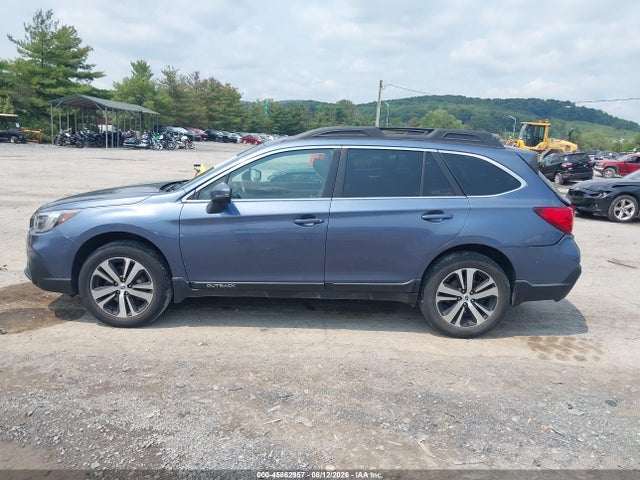 2018 Subaru Outback 2.5i Limited მანქანა იყიდება აუქციონზე, vin: 4S4BSANC8J3206609, აუქციონის ნომერი: 45862957