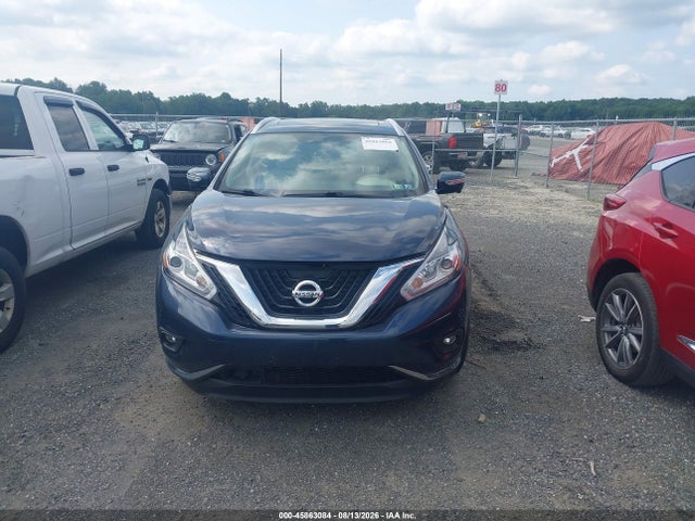 45863084 :رقم المزاد ، 5N1AZ2MH9FN216698 vin ، 2015 Nissan Murano Sl مزاد بيع