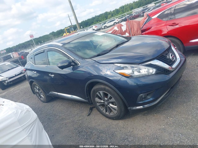 45863084 :رقم المزاد ، 5N1AZ2MH9FN216698 vin ، 2015 Nissan Murano Sl مزاد بيع