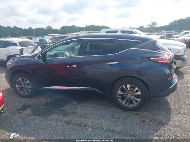 45863084 :رقم المزاد ، 5N1AZ2MH9FN216698 vin ، 2015 Nissan Murano Sl مزاد بيع