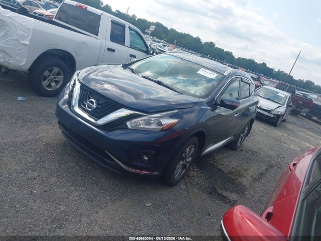 45863084 :رقم المزاد ، 5N1AZ2MH9FN216698 vin ، 2015 Nissan Murano Sl مزاد بيع