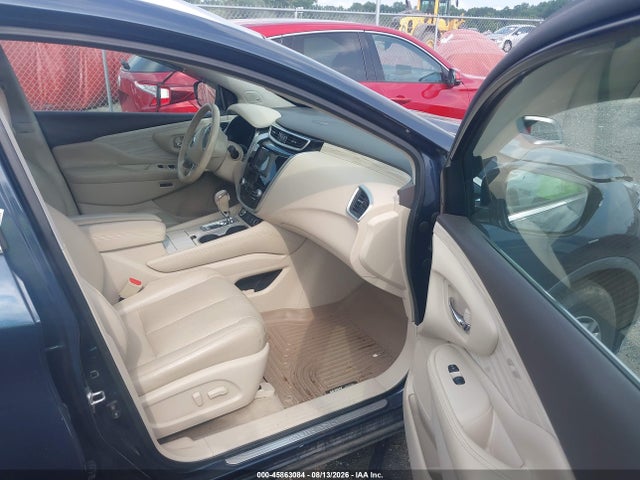 45863084 :رقم المزاد ، 5N1AZ2MH9FN216698 vin ، 2015 Nissan Murano Sl مزاد بيع