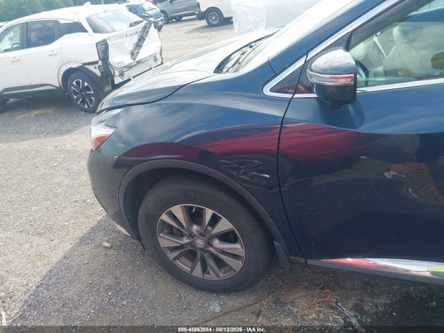 45863084 :رقم المزاد ، 5N1AZ2MH9FN216698 vin ، 2015 Nissan Murano Sl مزاد بيع