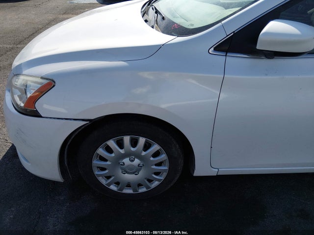 45863103 :رقم المزاد ، 3N1AB7AP7DL685757 vin ، 2013 Nissan Sentra S مزاد بيع