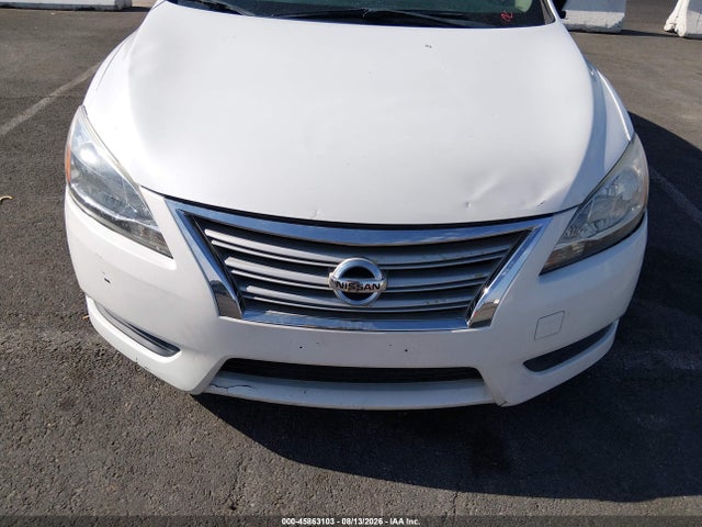 45863103 :رقم المزاد ، 3N1AB7AP7DL685757 vin ، 2013 Nissan Sentra S مزاد بيع