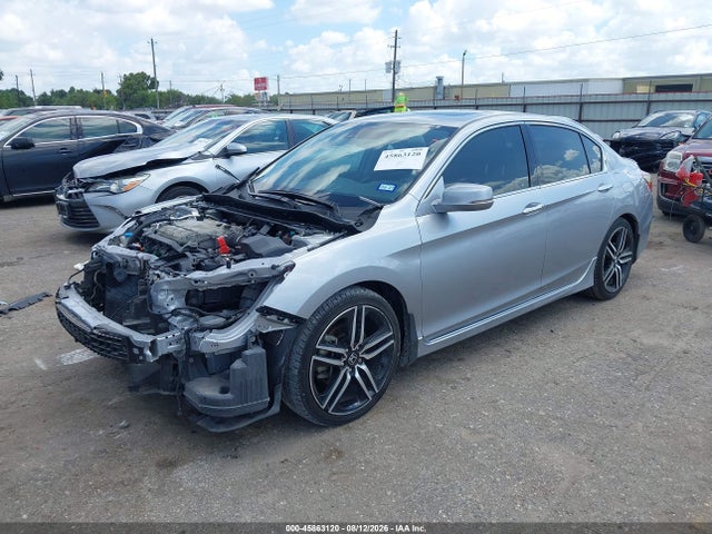 45863120 :رقم المزاد ، 1HGCR3F94HA015151 vin ، 2017 Honda Accord Touring V6 مزاد بيع