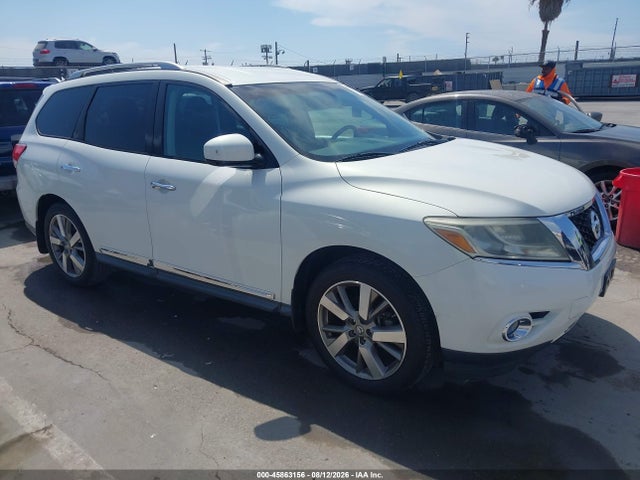 Auction sale of the 2013 Nissan Pathfinder Platinum, vin: 5N1AR2MN7DC624471, lot number: 45863156