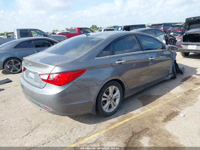 2013 Hyundai Sonata Limited მანქანა იყიდება აუქციონზე, vin: 5NPEC4AC4DH675744, აუქციონის ნომერი: 45863160